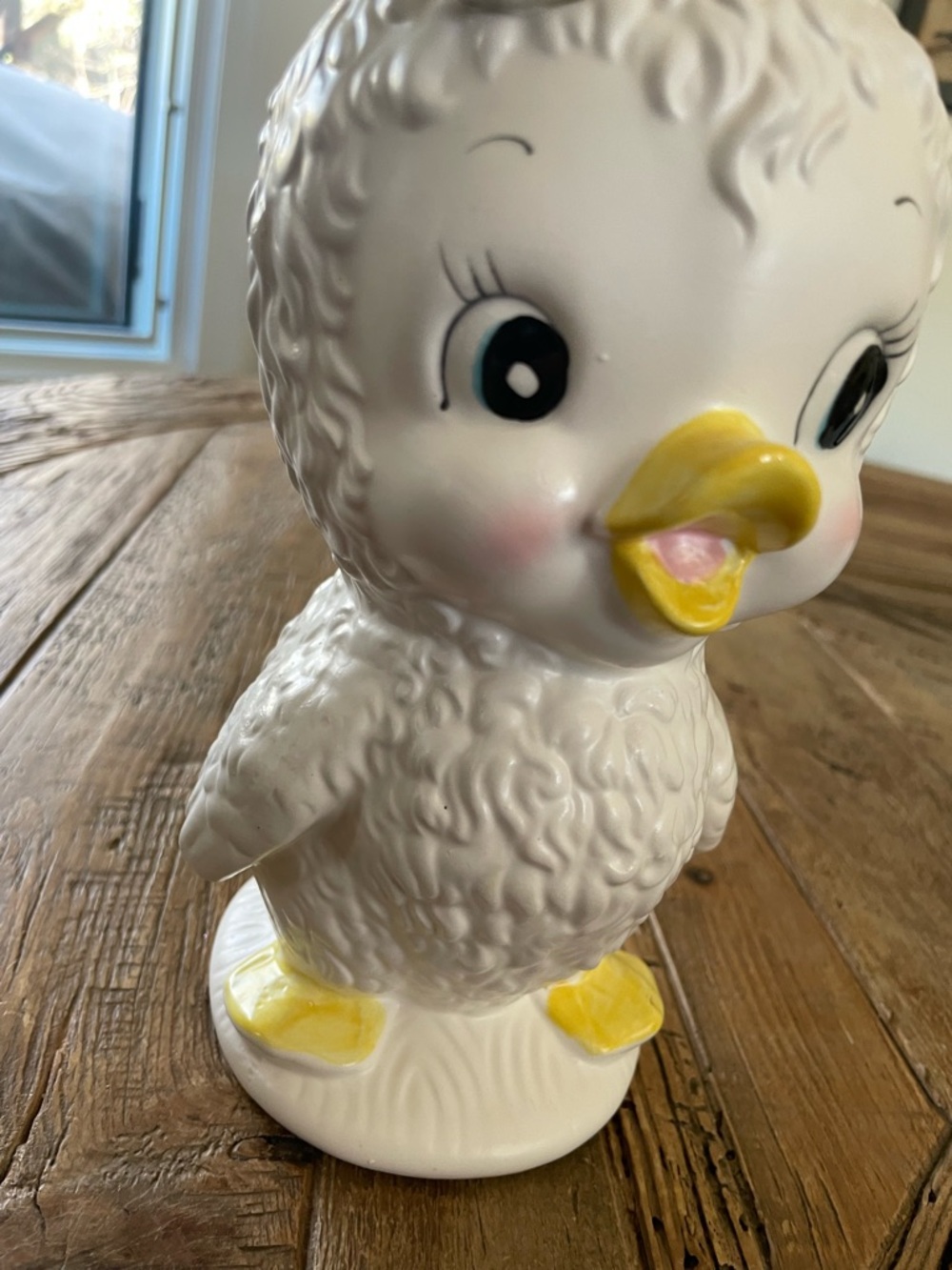 Vintage Chick Vase/Utensil Holder In Excellent Condition - Picture 2 of 8